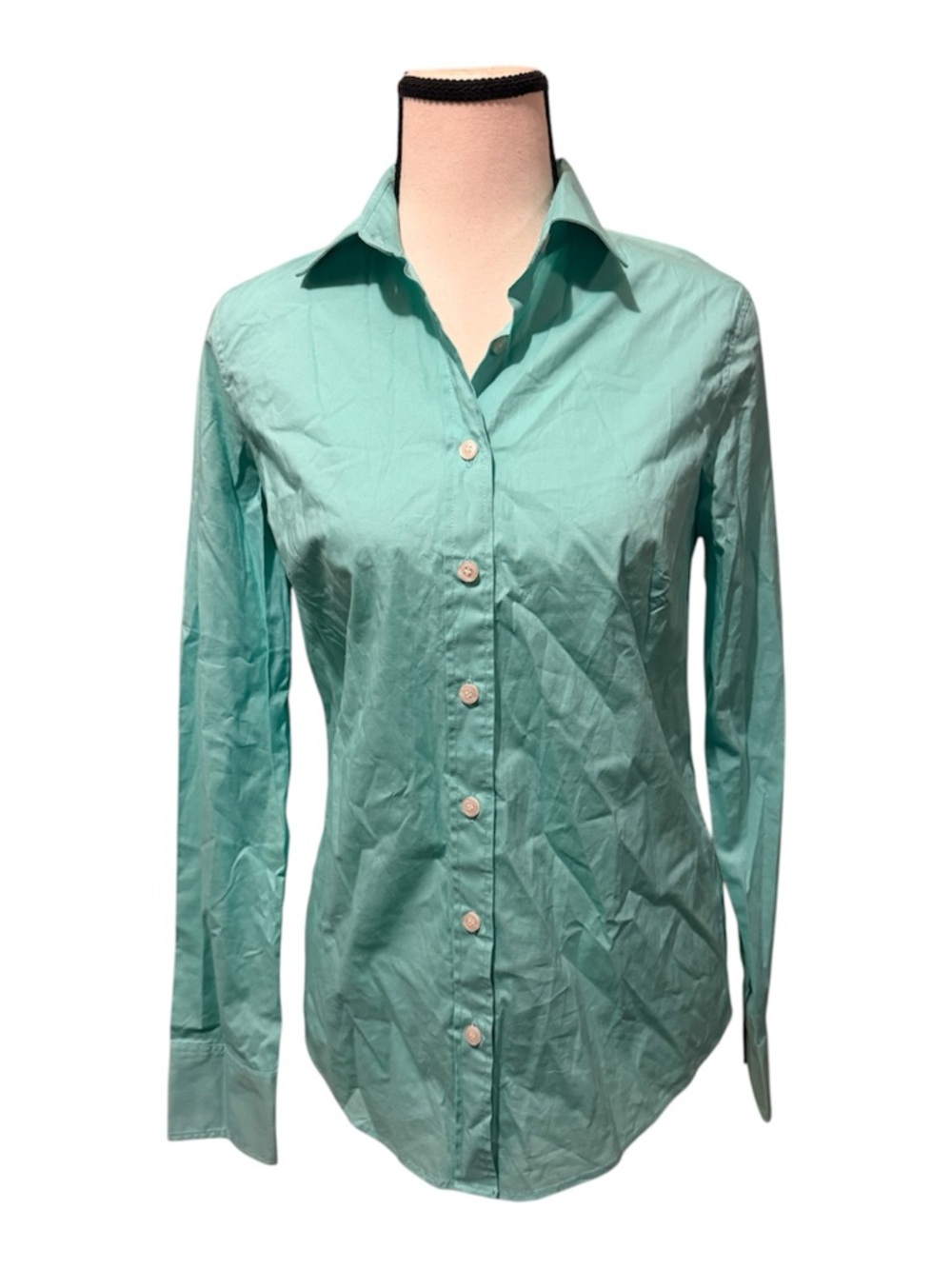 J. Crew Mint Green Button-Down Shirt